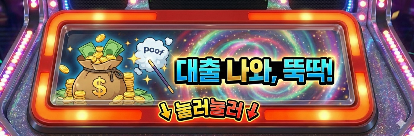 대출 나와라, 뚝딱!